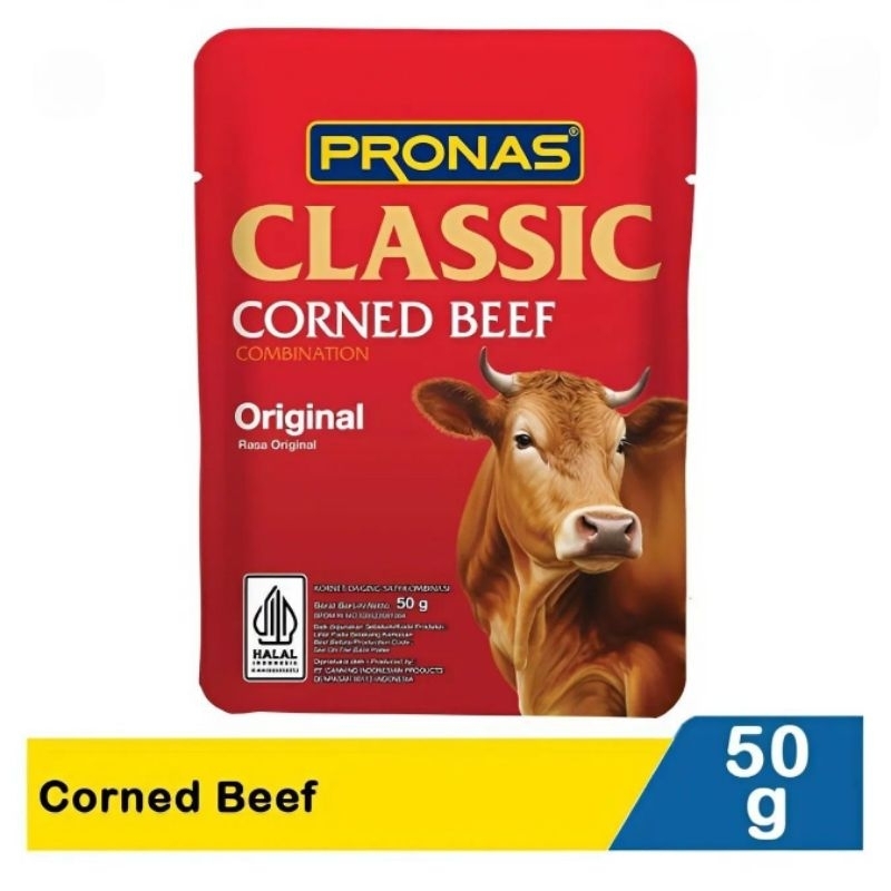 

Pronas Kornet Beef Klasik 50G