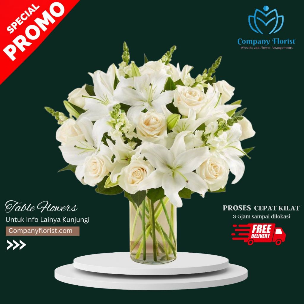 Vas Kaca Mewah Dekorasi Meja | Vas Besar Kaca Dekorasi | Vas Bunga Ornamen Ruang Tamu & Meja Makan