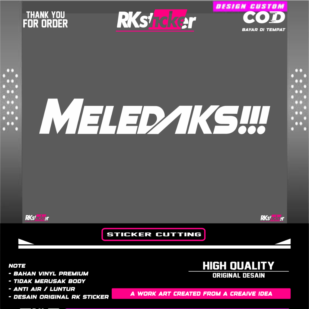 

STICKER STIKER CUTTING MELEDAKS STIKER VIRAL