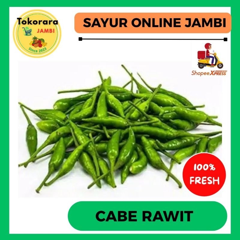 

Cabe Rawit Hijau /Cabe rawit kecil -Tokorara.Jambi