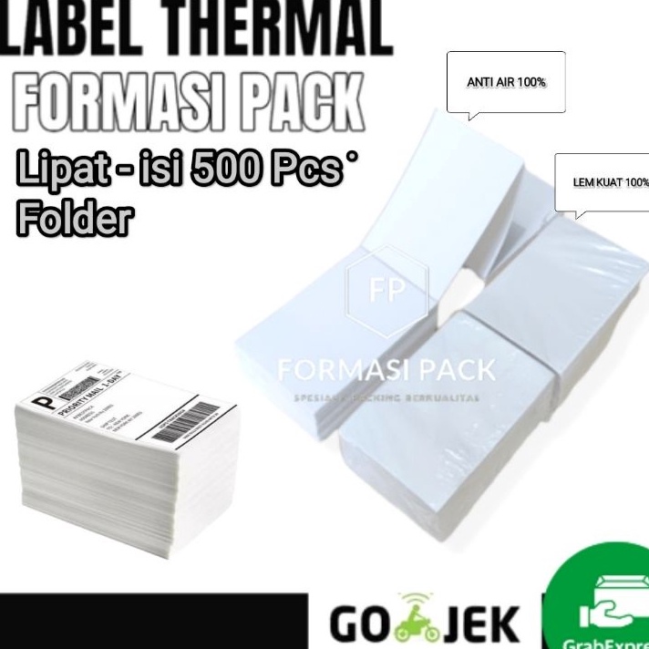 

Terbaru LABEL STICKER THERMAL 1 X 15 mm 1x15 4x6 isi 5pcs ukuran A6