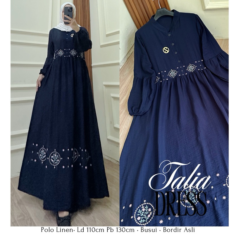 Zaifa Official Gelsa Rajut Import Original Premium Standar Premium Gamis Muslim Dress Hijab Muslimah