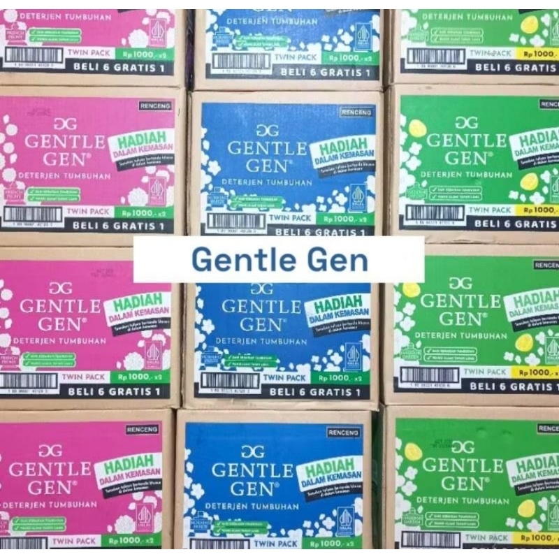Gentle gen renceng SASET 1karton