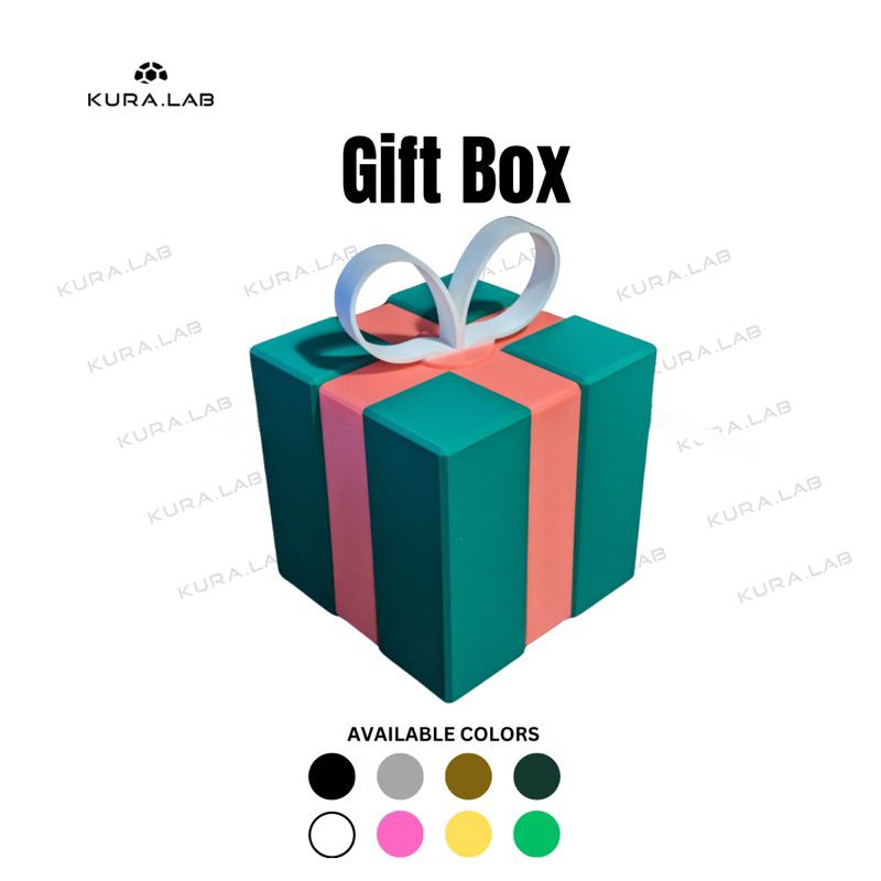 

Gift Box Eksklusif Bentuk Kado 3D - [KURA.LAB]