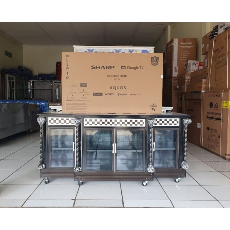 Big Sale TV Sharp 43GH3000I Google TV 43 inc Sharp Gratis ongkir sampai Cilacap kota