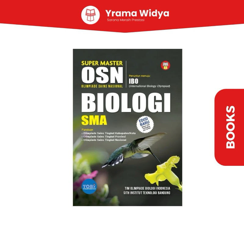 Buku Super Master OSN Biologi (Olimpiade Sains Nasional) Untuk SMA/MA - Tobi