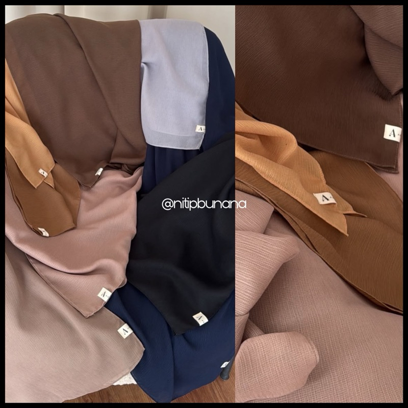 ARASCARF Hazel Square / Hijab Corn Skin