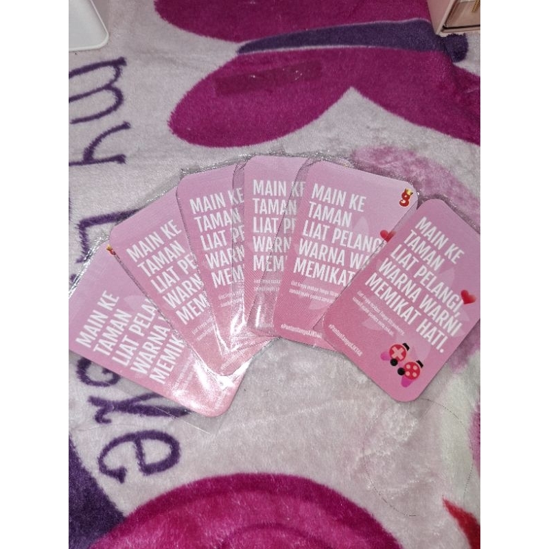 photocard kata kata Freya JKT48