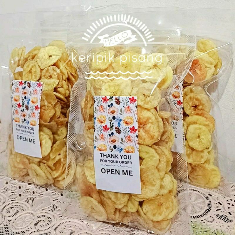 

Keranjang Pisang Keripik pisang Original