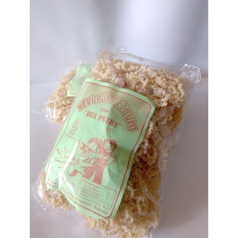 

Krupuk Pertulo rasa bawang gurih