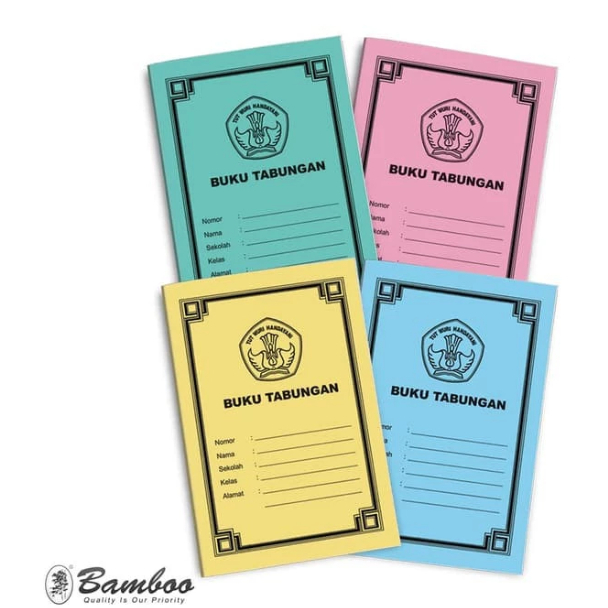 

Bamboo Buku Tabungan anak [ECER]