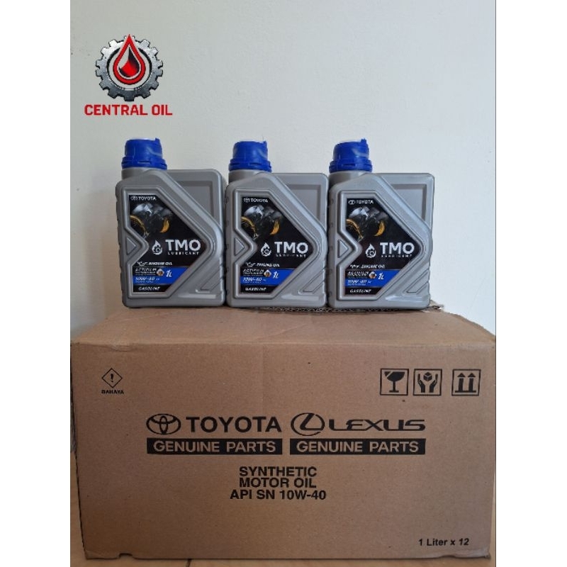 Oli Toyota TMO Bensin 10w-40 1 Liter (1 Dus)