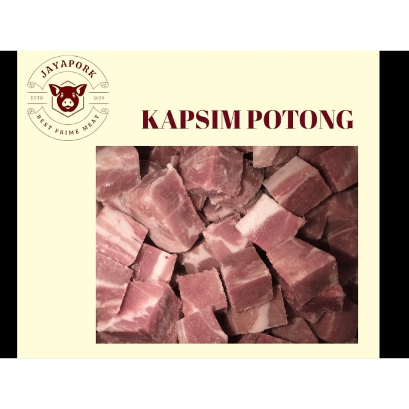 

KAPSIM POTONG KOTAK/PORK COLLAR SLICE
