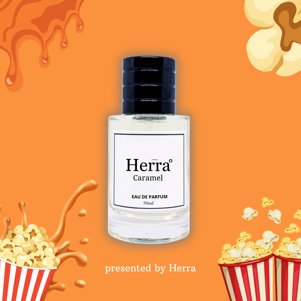 Herra Parfum Caramel - Parfum Wanita Tahan Lama - Caramel - Parfum Unisex