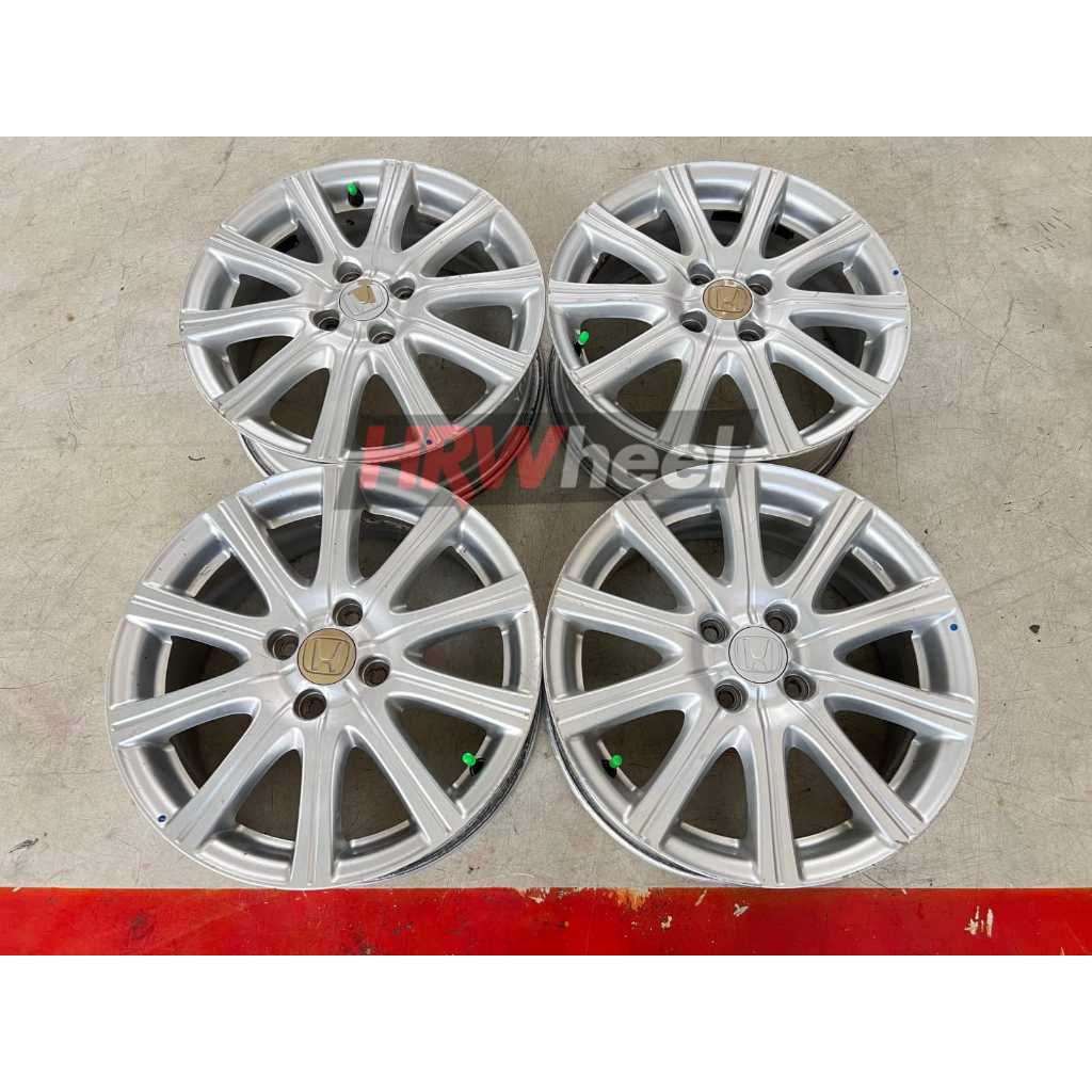 Velg Bekas Ori Copotan Honda JazzRS R16 Pcd4x100 Silver