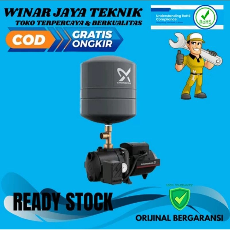 Mesin Pompa Air Jet Pump Grundfos JPD 4-47 PT-V