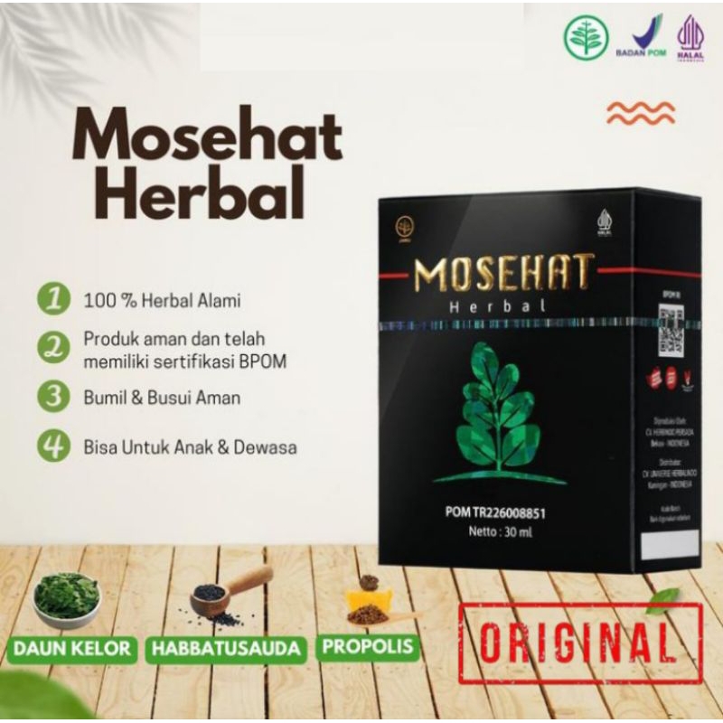 Mosehat Herbal Original Isi 30 ML