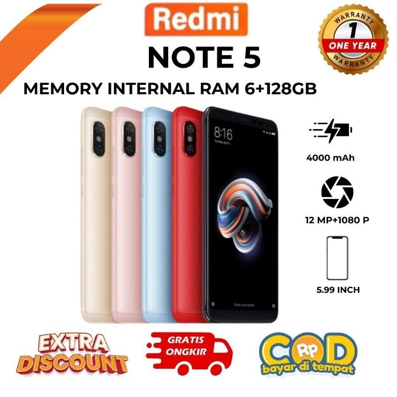 HP REDMI NOTE 5 ( SECOND)
