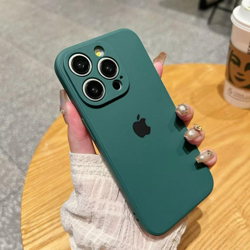 Square Edge Case For Iphone 7 8 7+ 8+ X Xs Xr 11 12 13 14 15 Pro Plus Pronmax