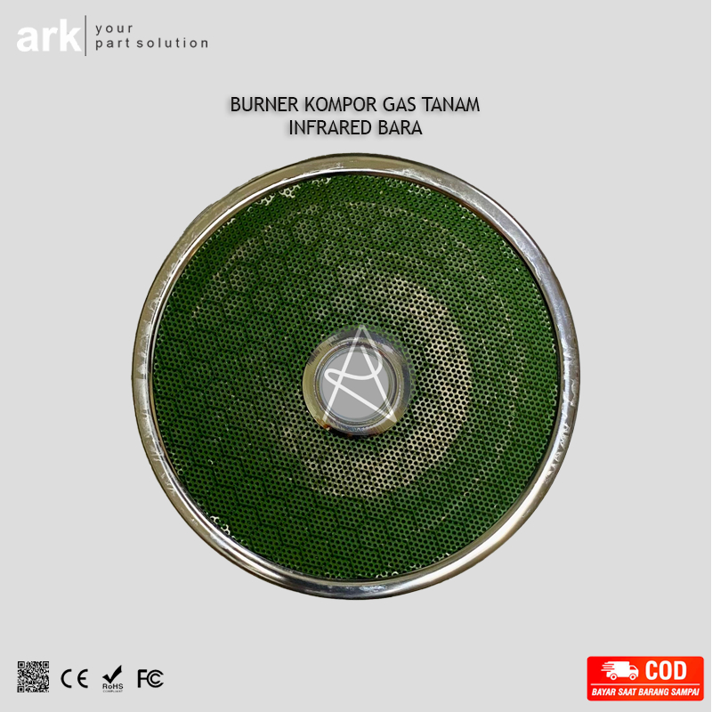 Burner Kompor Gas Tanam Infrared Bara Progas