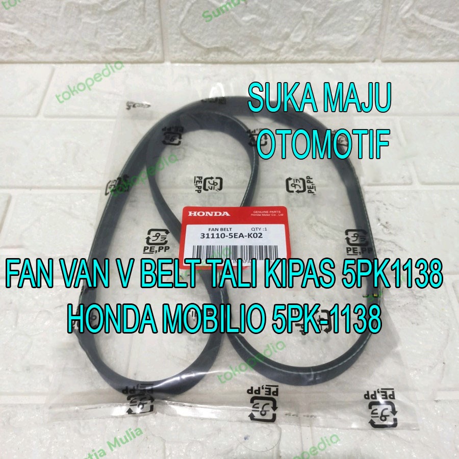 FAN VAN V BELT TALI KIPAS 5PK1138 HONDA MOBILIO 5PK-1138
