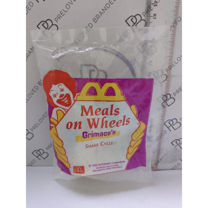 McDonald's happy Meal - GRIMACE'S Shake Cycle