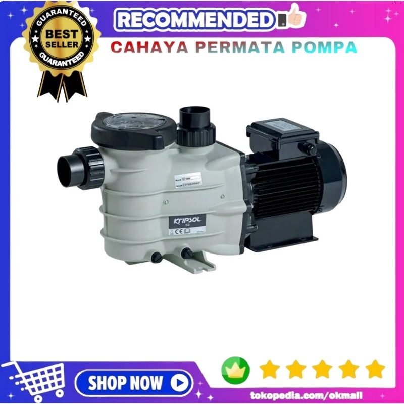Pompa Kolam Renang 1.5 HP Kripsol by HAYWARD/ Pompa Hayward 1.5 HP