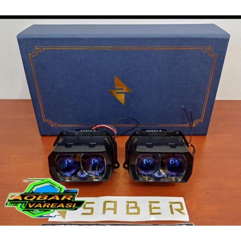 SABER SR900 DUO LAMPU HEADLAMP LAMPU UTAMA MOBIL