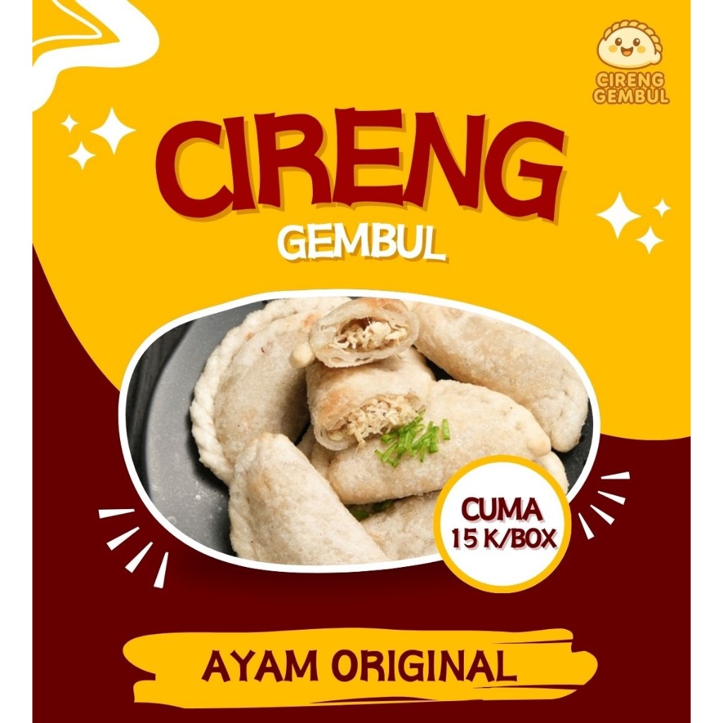 

Cireng Isi Ayam Original - 5 Pcs Per Box