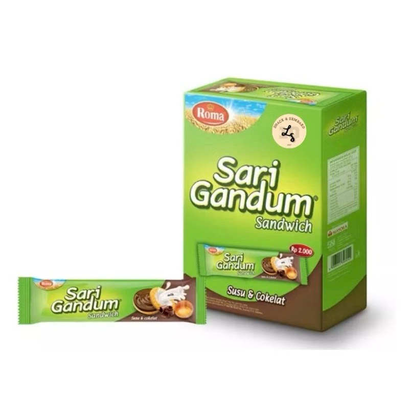 

Roma Sarigandum Sandwich box 324 gr - isi 12 pcs