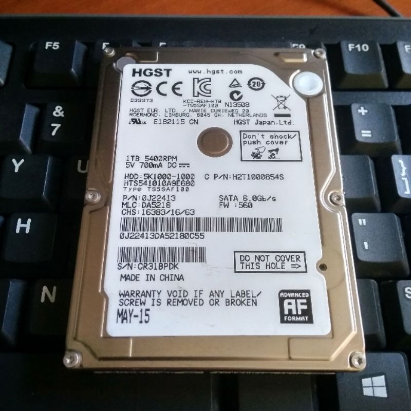 Hardisk Laptop 1TB