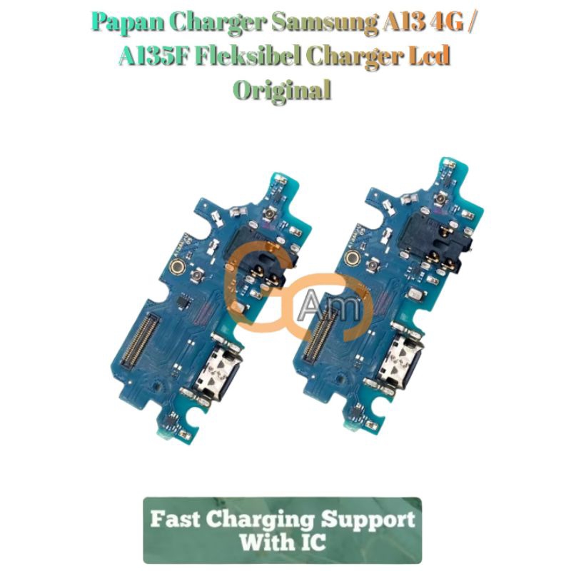 Papan Charger Samsung A13 4G / A135F Fleksibel Charger Lcd Original