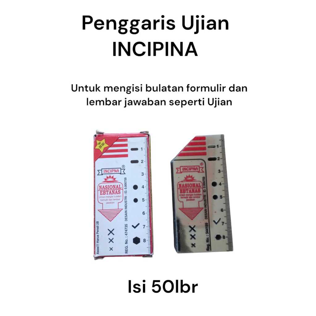 

Penggaris Ujian INCIPINA