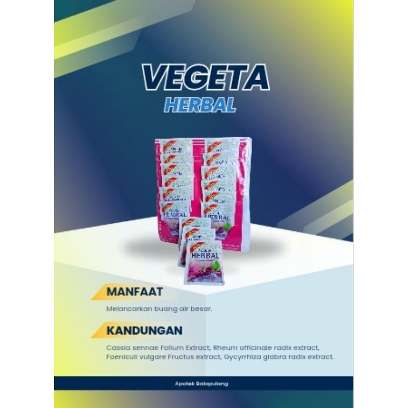 

VEGETA Herbal per sachet @7,1gr