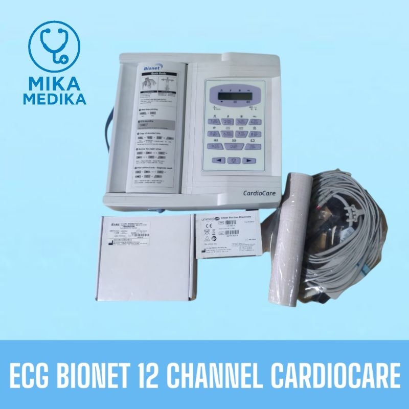 ECG BIONET 12 CHANNEL CARDIOCARE / EKG 12 CHANNEL CARDIOCARE SECOND