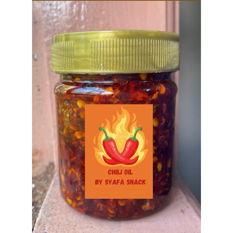 

Chili Oil/Minyak Cabai ukuran 150/200gram (Vegan/Non Vegan)termurah