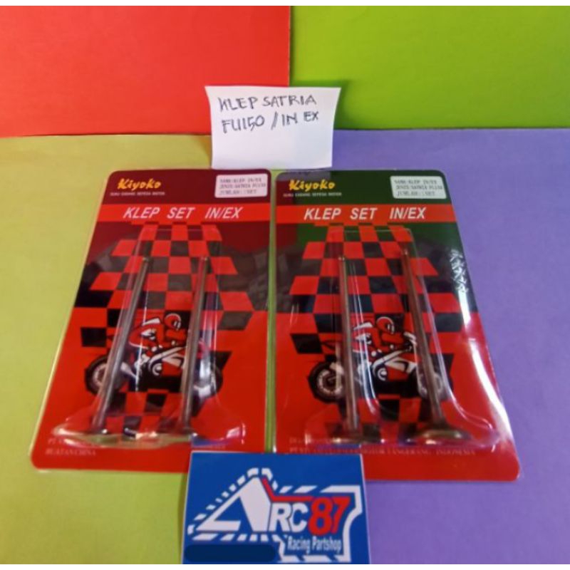 KLEP SATRIA FU 150 IN/EX.