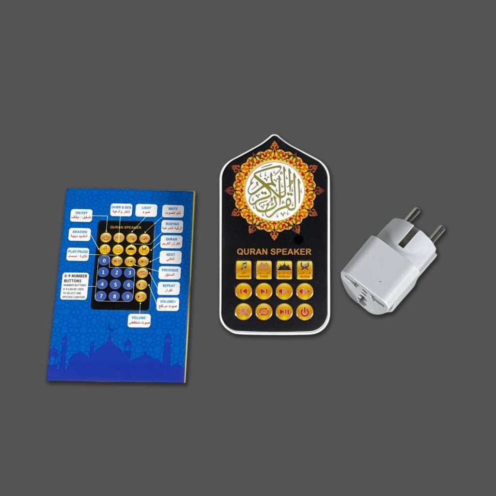 Speaker Zikir Murottal Al-Quran Portable with LED
