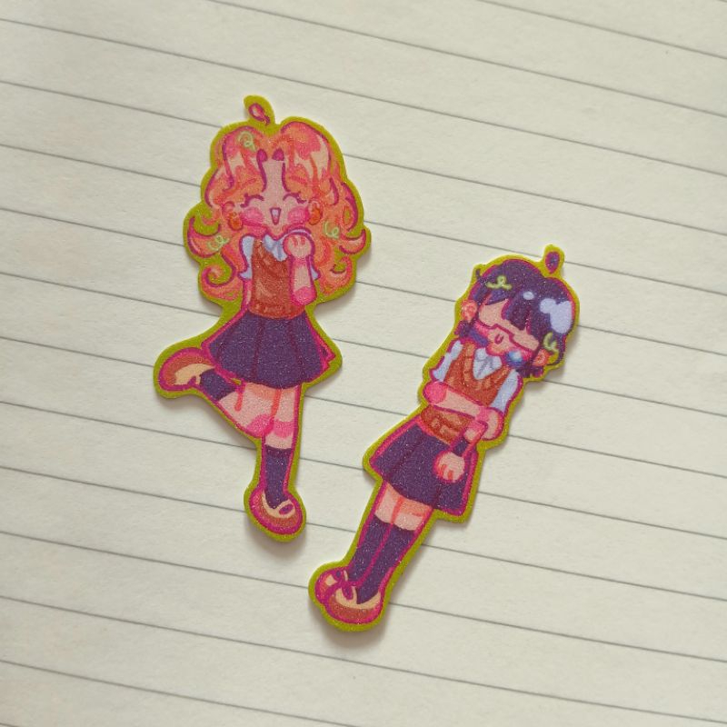 TGSWIIWAGAA Stickers Aya Oosawa Mitsuki Koga Fanmerch The Guy She Was Interested In