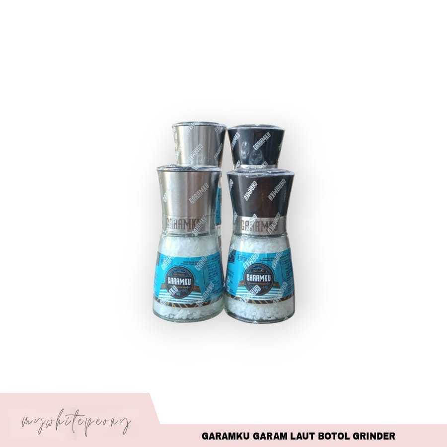 

Garamku Garam Laut Botol Grinder / Sea Salt With Grinder Bottle