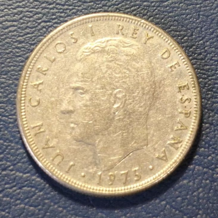 Koin Asing Spanyol 5 Pesetas