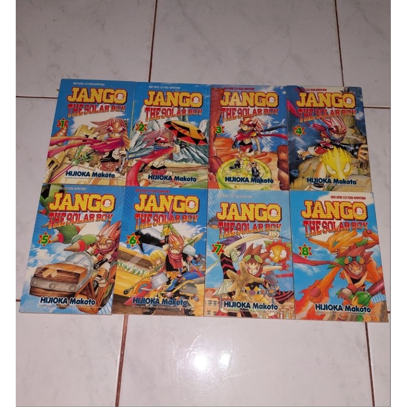 komik JANGO : The Solar Boy edisi 1-8 ( Tamat )