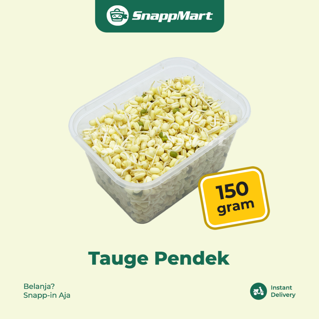 

Tauge Pendek Kecambah Rawon (150 gram) - INSTANT / SAMEDAY - Food Prep