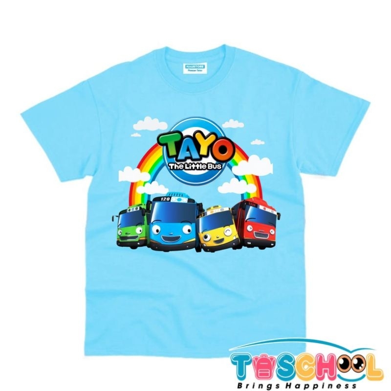 BAJU ANAK KAOS ANAK TAYO THE LITTLE BUS