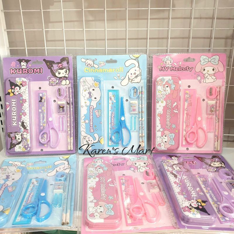 

KarensMart Pensil Set Sanri0 Gunting || Set Alat Tulis Karakter Sanri0 || Tempat Pensil & Alat tulis Sekolah 6611