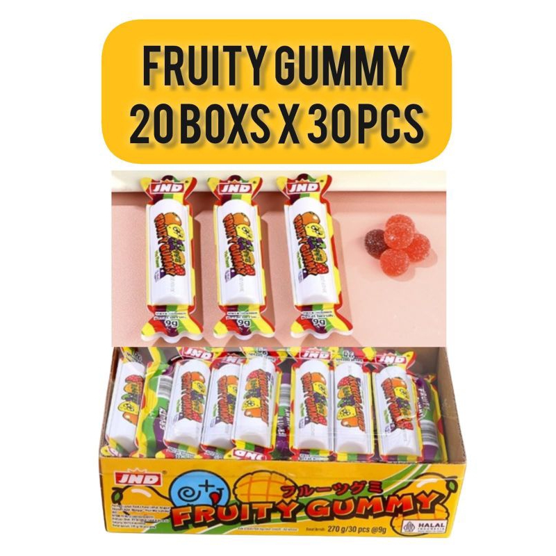 

JND Fruty Gummy Candy 30pcs