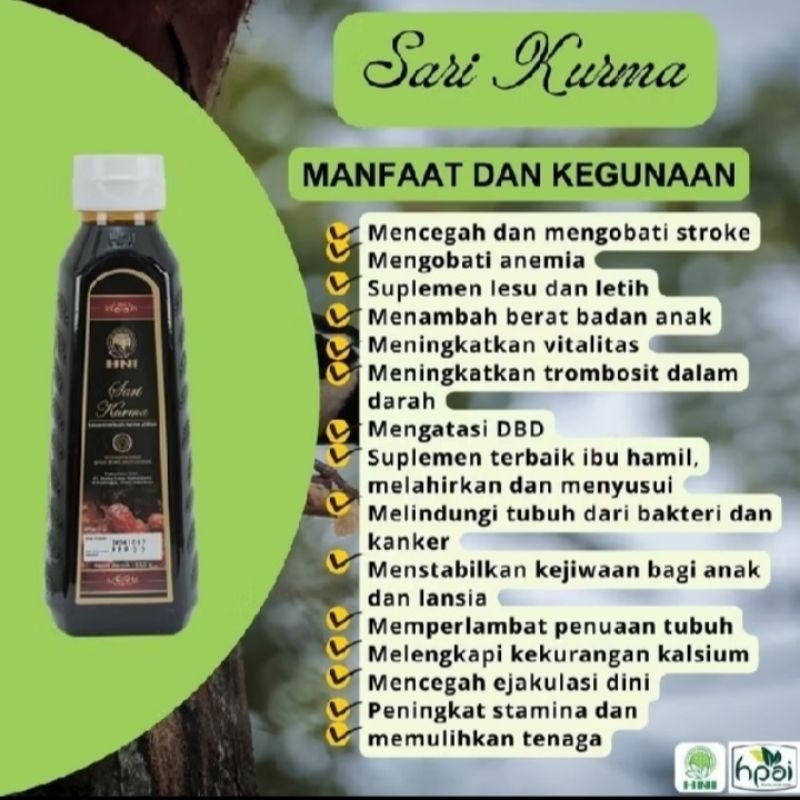 

Sari kurma 350 ml