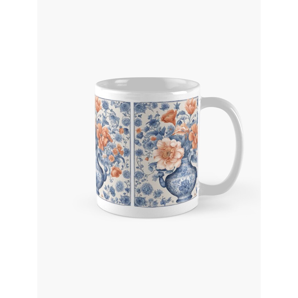 Royal Blue Delft Coffee Mug