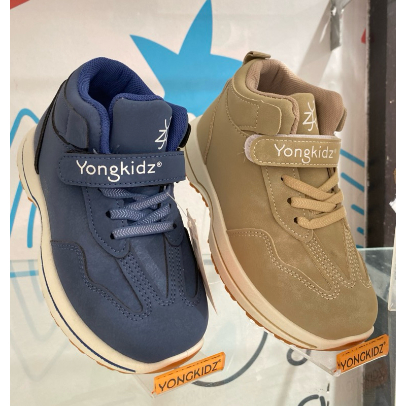 YONGKIDZ SEPATU SNEAKERS HIGH ANAK COWOK SUPER BAGUS BY MATAHARI (32-37)