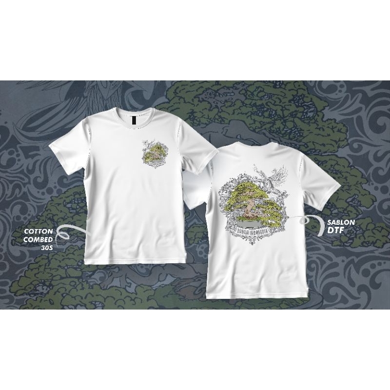 TSHIRT BONSAI/KAOS BONSAI/BAJU BONSAI BONSAI GARUDA